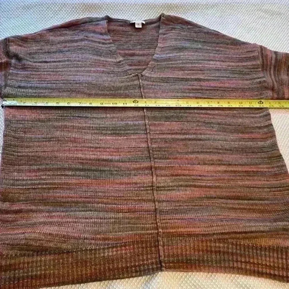 ANA XL brown V-neck sweater - Picture 5 of 10